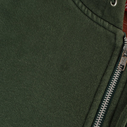 スモールBOXロゴ フルジップ スウェット パーカー (Contrast Zip Up Hooded Sweatshirt)