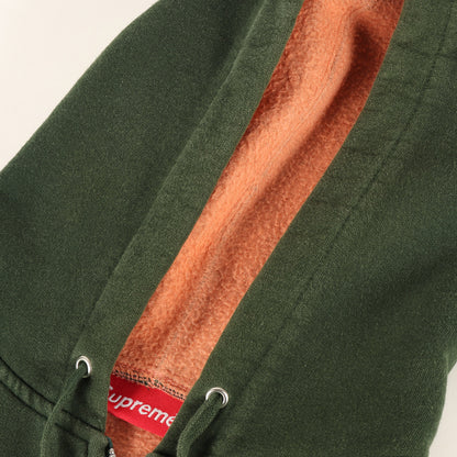 スモールBOXロゴ フルジップ スウェット パーカー (Contrast Zip Up Hooded Sweatshirt)