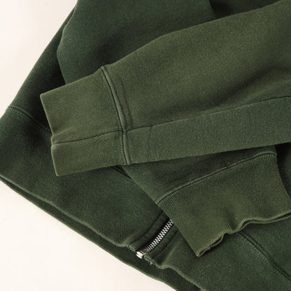 スモールBOXロゴ フルジップ スウェット パーカー (Contrast Zip Up Hooded Sweatshirt)