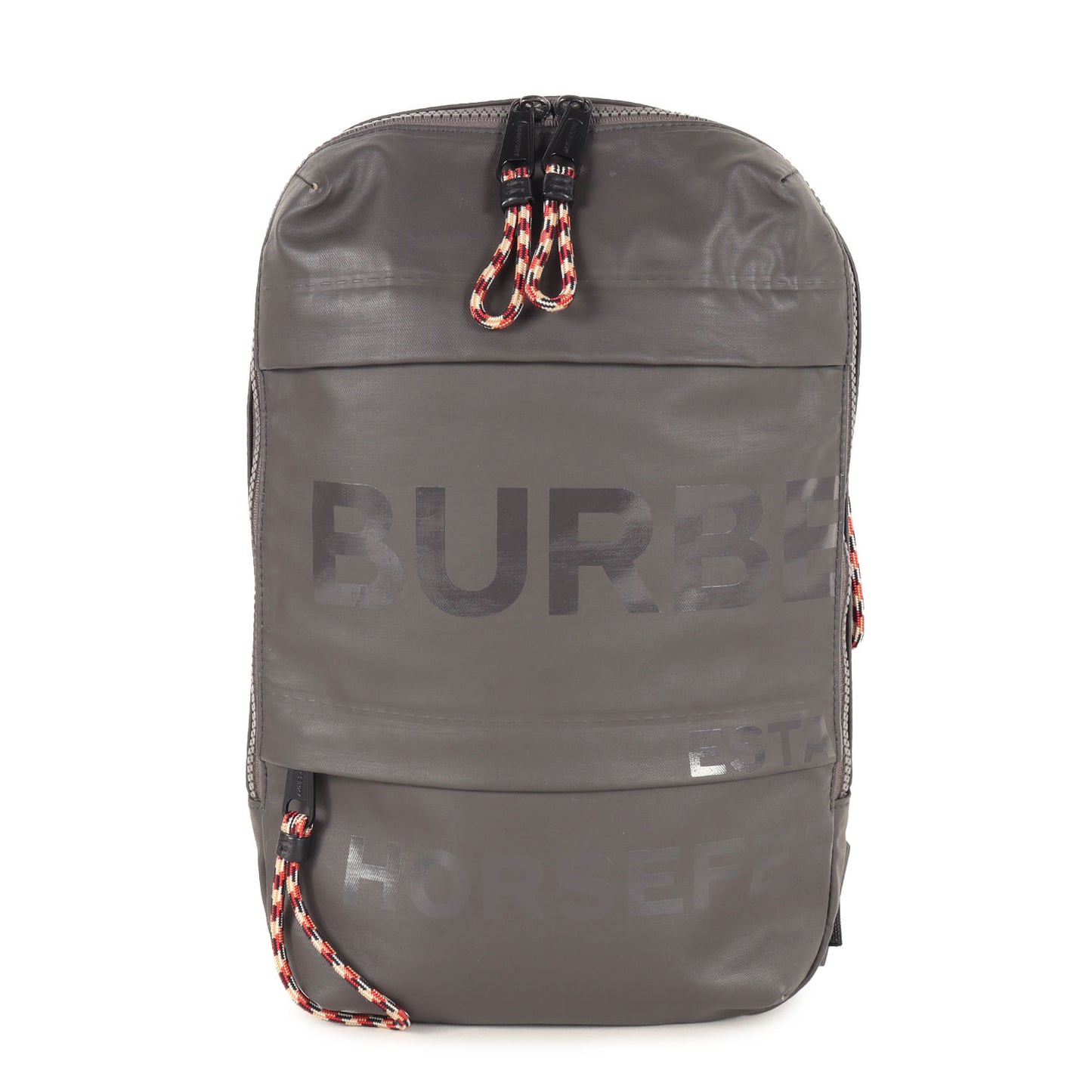 [リカルド・ティッシ期] 21AW ホースフェリー ロゴ ナイロン ボディバッグ (Horseferry Print Nylon Sonny Bum Bag)