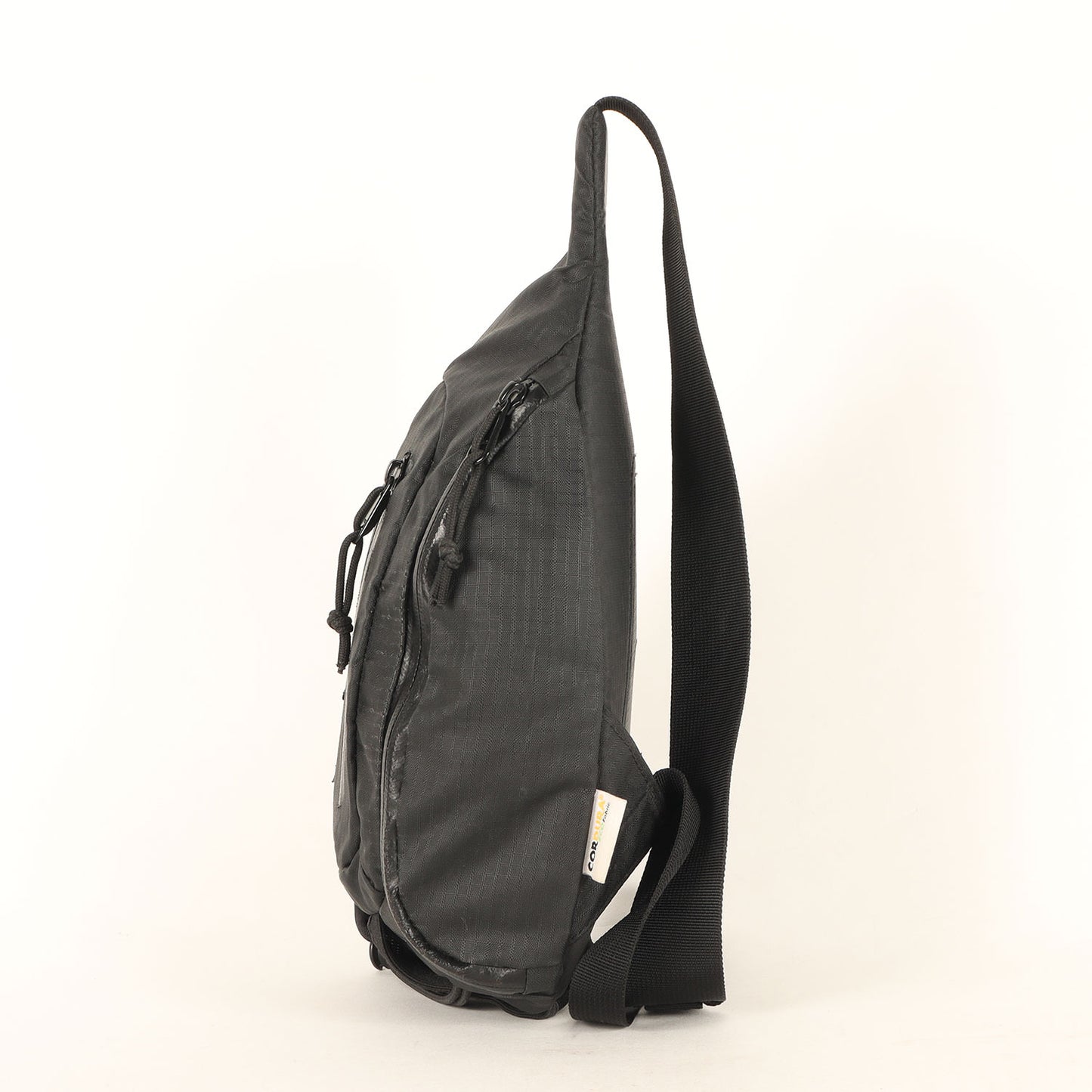 21SS コーデュラナイロン クリアロゴ ボディバッグ (Sling Bag)