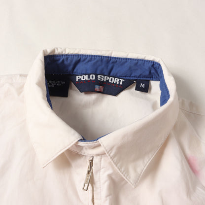 90s スタンドロゴ バイカラー コットン スイングトップ / POLO SPORT ポロスポーツ