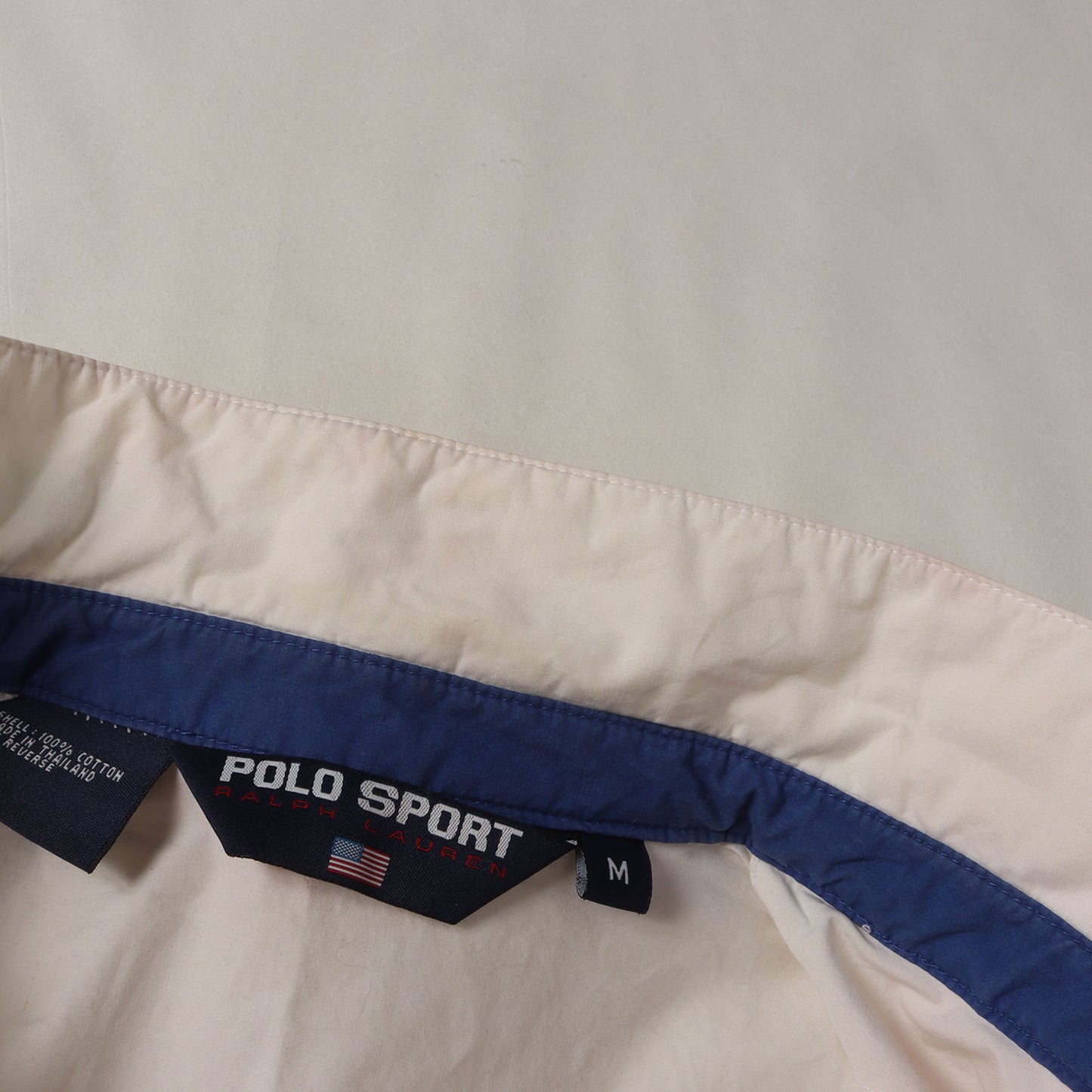90s スタンドロゴ バイカラー コットン スイングトップ / POLO SPORT ポロスポーツ