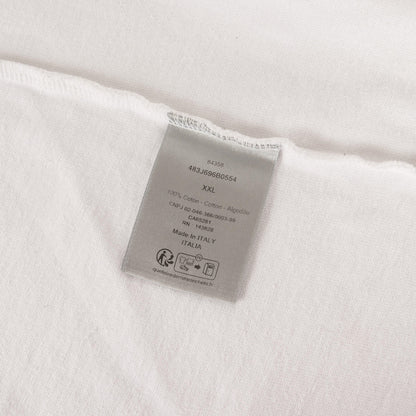 [近年モデル] ブランドロゴ刺繍 オーバーサイズ クルーネック Ｔシャツ 483J696B0554