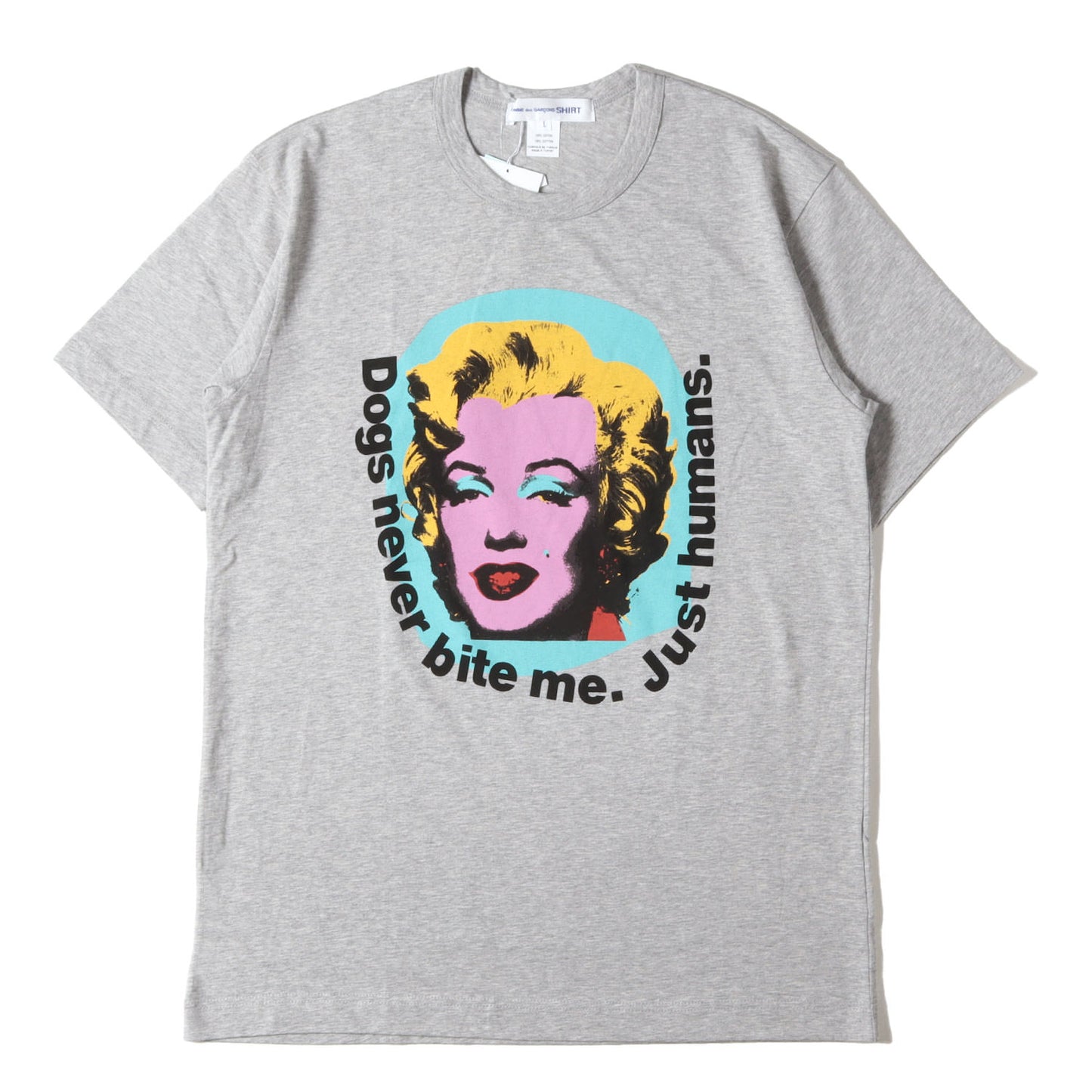 24SS ×Andy Warhol マリリンモンロー ポートレート クルーネック Ｔシャツ (FM-T005)
