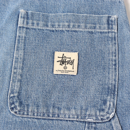 [近年モデル] ヴィンテージ加工 ダブルニー ペインター デニムパンツ (DENIM WORK PANTS)