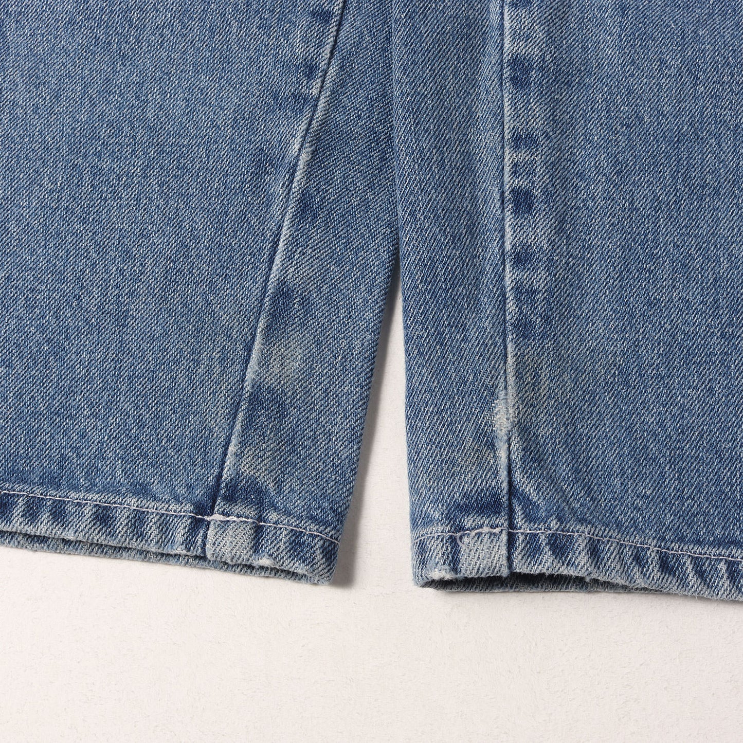 [近年モデル] ヴィンテージ加工 ダブルニー ペインター デニムパンツ (DENIM WORK PANTS)