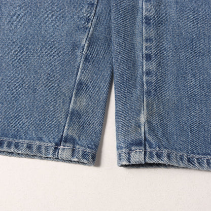 [近年モデル] ヴィンテージ加工 ダブルニー ペインター デニムパンツ (DENIM WORK PANTS)