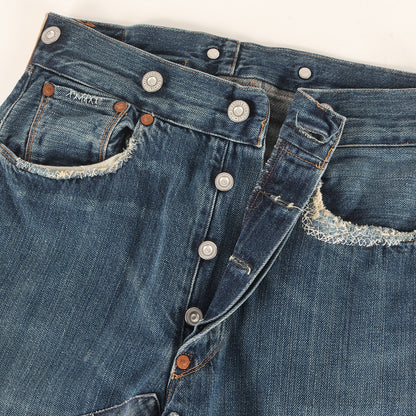 [125周年記念] 90s 1890年代復刻 501xx 1st 125 デニムパンツ / USA製 バレンシア工場 125-0025