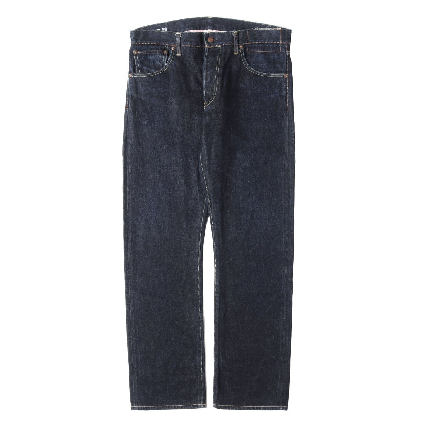 5ポケット ボタンフライ デニムパンツ (SOCIAL SCULPTURE DENIM 01.2R UNWASHED)