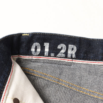 5ポケット ボタンフライ デニムパンツ (SOCIAL SCULPTURE DENIM 01.2R UNWASHED)