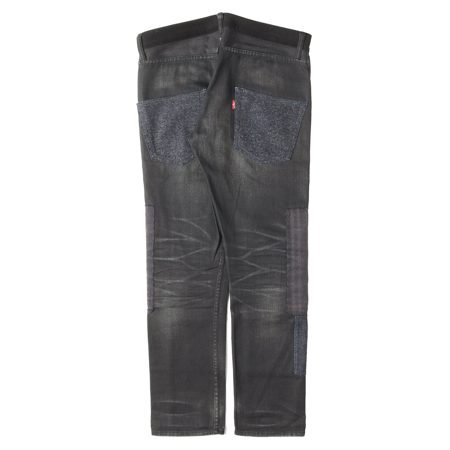 13AW ×Levi's 再構築 パッチワーク ヴィンテージ加工 デニムパンツ (WL-P207)