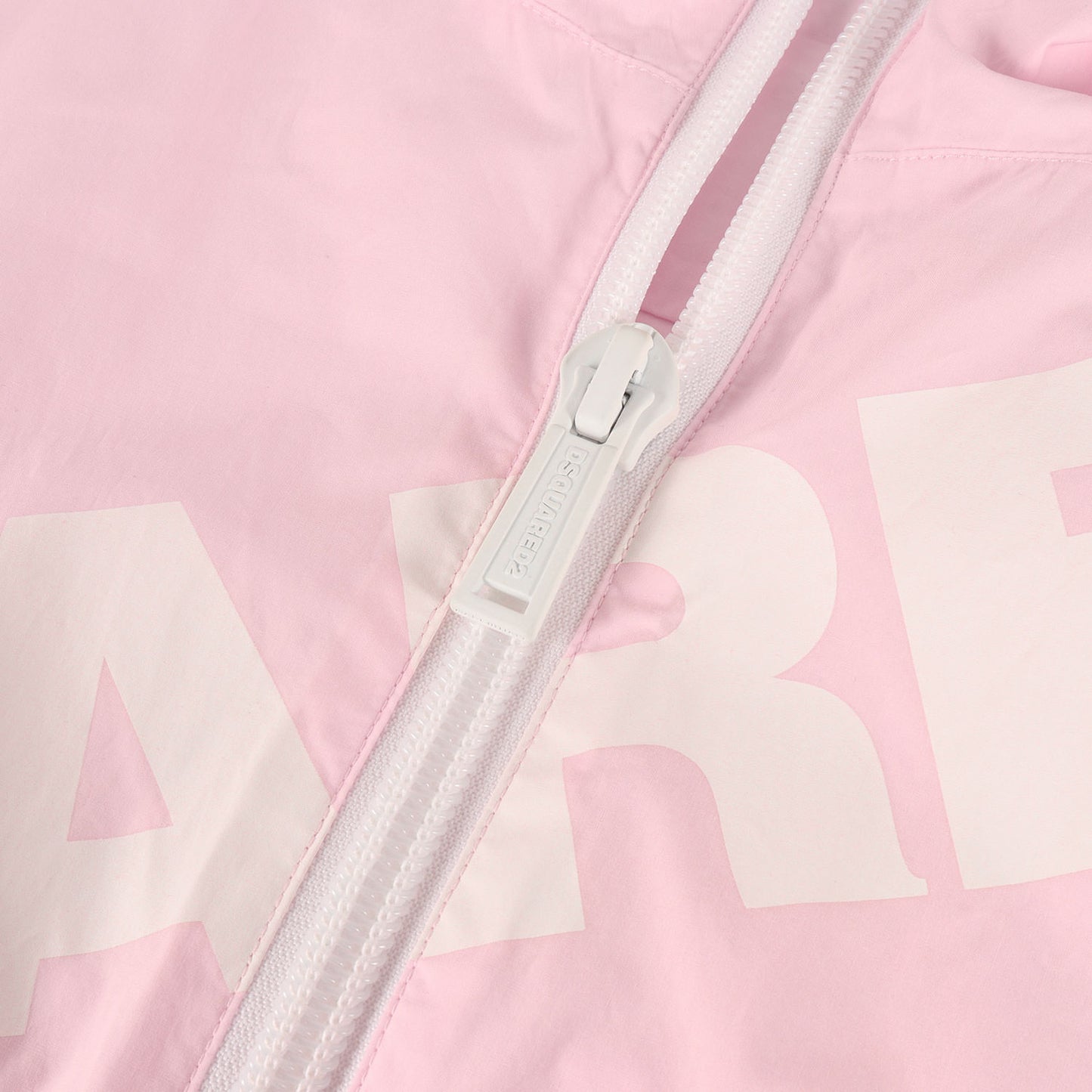 ビッグロゴプリント コットン フルジップ フーデッド ジャケット (LOGO ZIP UP PARKA / WINDBREAKER)