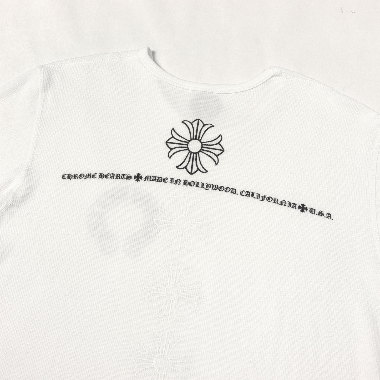 ホースシューロゴ & CHプラス サーマル ロングスリーブ Tシャツ