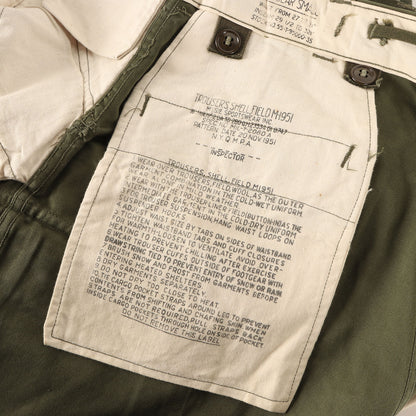 [希少 GOODコンディション] 50s 米軍実物 M-51 フィールド トラウザーズ カーゴパンツ