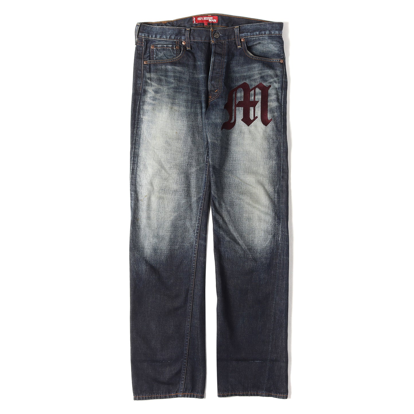 00s ×Levi's レターロゴ刺繍 JW503 ルーズ ストレート デニムパンツ (WG-P003)