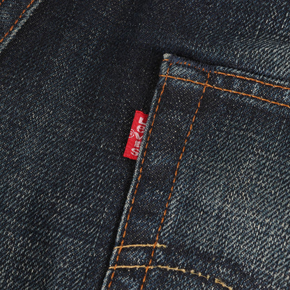 00s ×Levi's レターロゴ刺繍 JW503 ルーズ ストレート デニムパンツ (WG-P003)