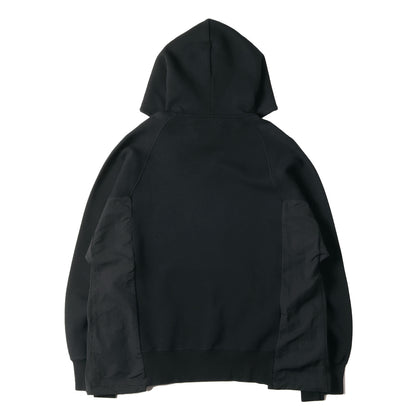 ×NIKE 再構築 ドッキング スウェットパーカー (NRG HOODIE / CZ4695-010)