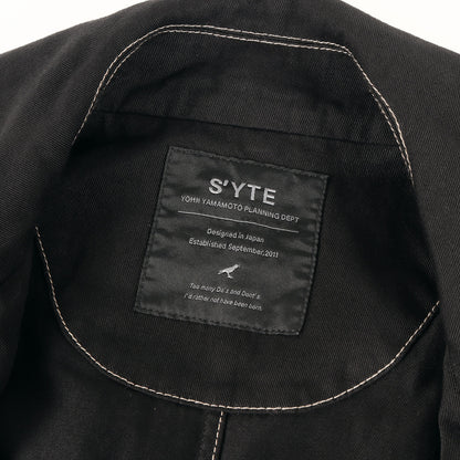 ガーメントダイ コットンツイル タイロッケン コート (3COTTON TWILL GARMENT DYED TIE-LOCKEN COAT)