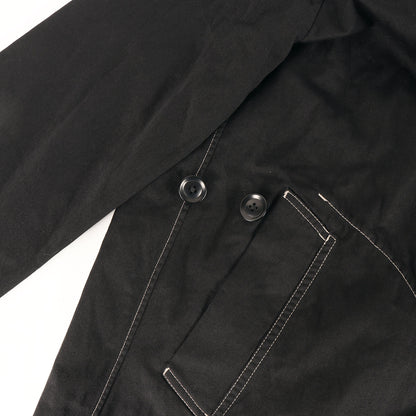 ガーメントダイ コットンツイル タイロッケン コート (3COTTON TWILL GARMENT DYED TIE-LOCKEN COAT)