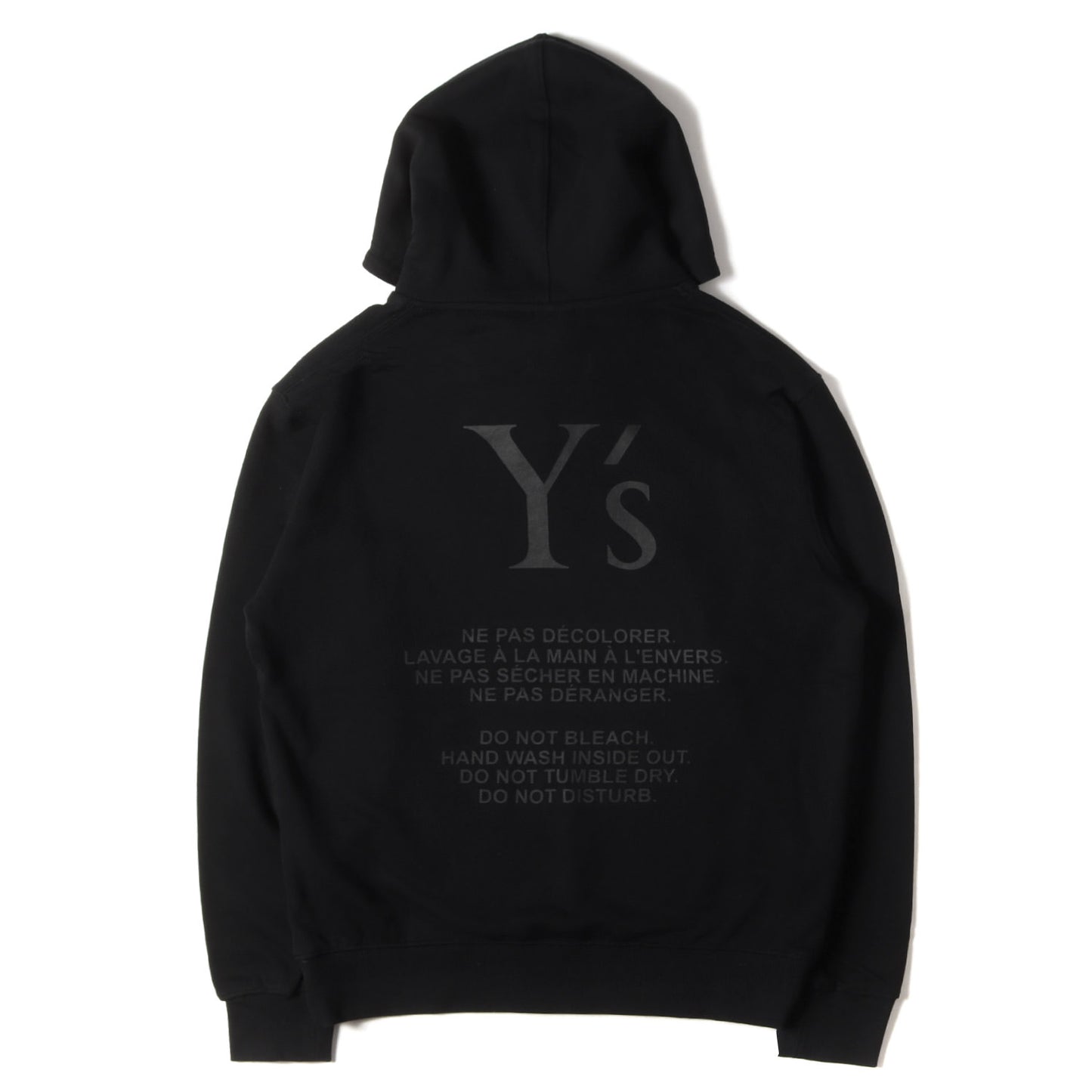 ×NEW ERA ブランドロゴ スウェット パーカー (Y's × New Era SWEAT PULLOVER HOODIE)