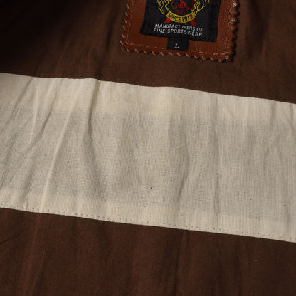 裏地ボーダー柄 ゴートレザー ライダース ジャケット (GOAT SKIN CLASSIC RACER LEATHER JACKET)
