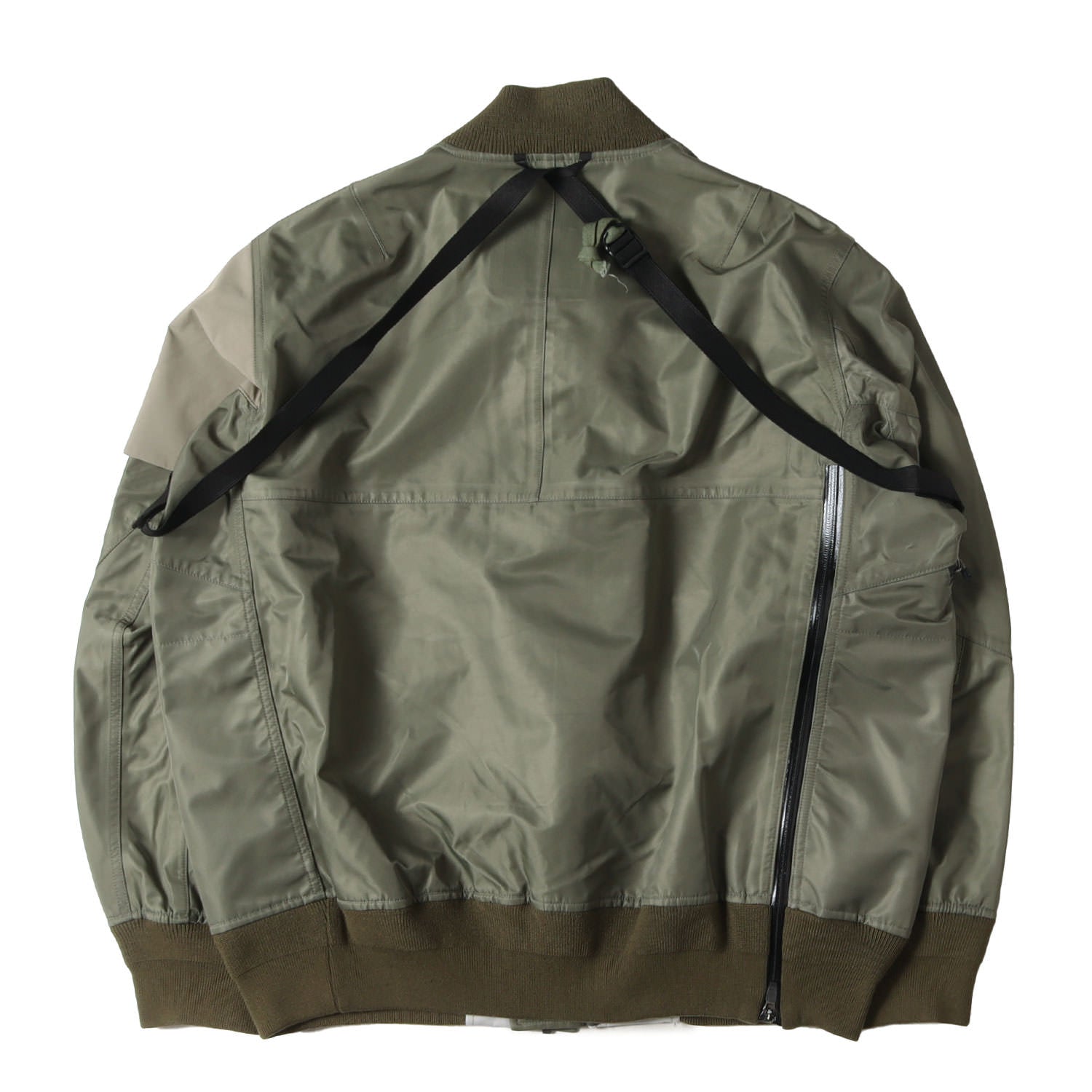 Sacai (サカイ) ×ACRONYM 再構築 ナイロン ミリタリー ボンバー 