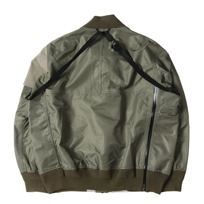 ×ACRONYM 再構築 ナイロン ミリタリー ボンバー ジャケット (BOMBER JACKET / MA-1)