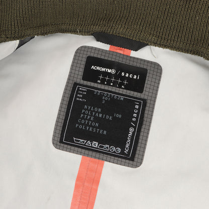 ×ACRONYM 再構築 ナイロン ミリタリー ボンバー ジャケット (BOMBER JACKET / MA-1)