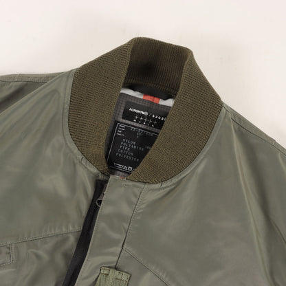 ×ACRONYM 再構築 ナイロン ミリタリー ボンバー ジャケット (BOMBER JACKET / MA-1)