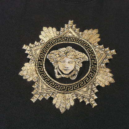 メデューサ ロゴマーク刺繍 クルーネック スウェット (A89516S A234889)