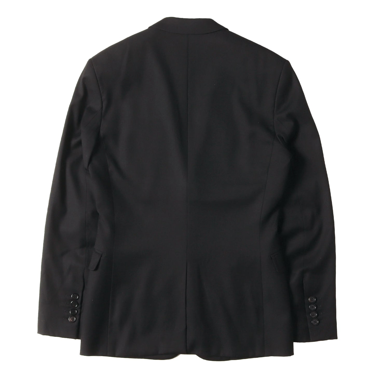 [クリスヴァンアッシュ期] 16AW ウール ナローラペル 2B テーラードジャケット (333C288A2200)