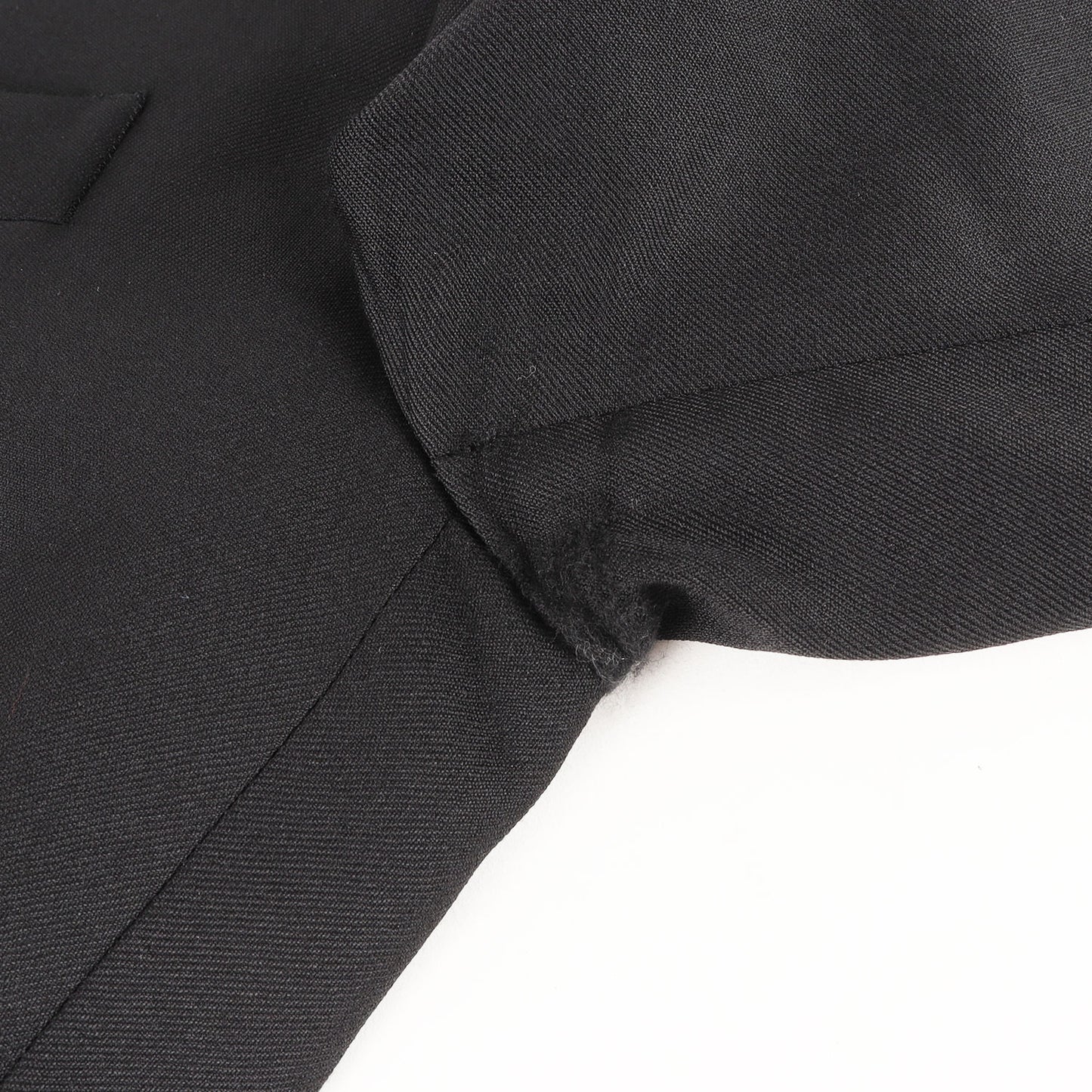 [クリスヴァンアッシュ期] 16AW ウール ナローラペル 2B テーラードジャケット (333C288A2200)