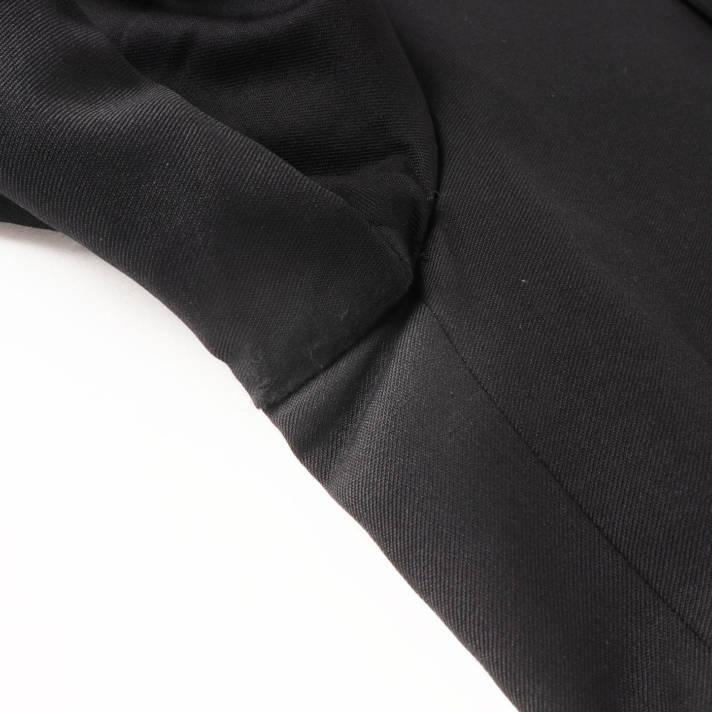 [クリスヴァンアッシュ期] 16AW ウール ナローラペル 2B テーラードジャケット (333C288A2200)