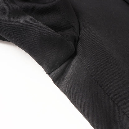[クリスヴァンアッシュ期] 16AW ウール ナローラペル 2B テーラードジャケット (333C288A2200)