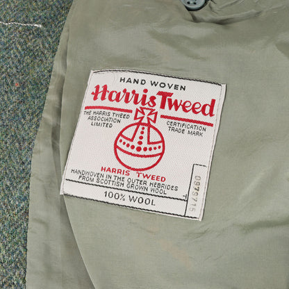 [Harris Tweed別注] ステッチ加工 ヘリンボーンツイード 3B テーラードジャケット / Rebuild by Needles