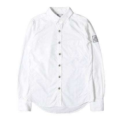 ロゴパッチ付き オックスフォード BD スナップボタン シャツ (CAMICIA)