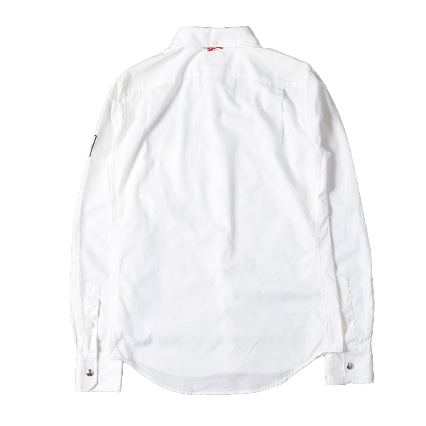 ロゴパッチ付き オックスフォード BD スナップボタン シャツ (CAMICIA)
