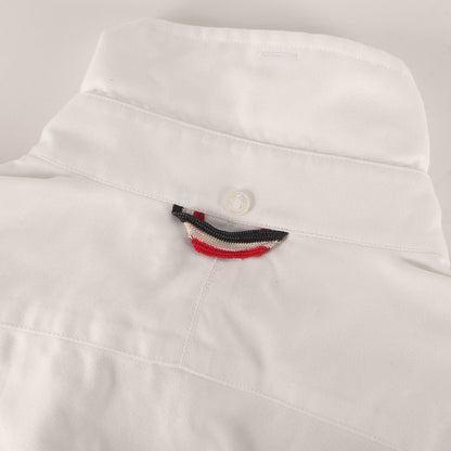 ロゴパッチ付き オックスフォード BD スナップボタン シャツ (CAMICIA)