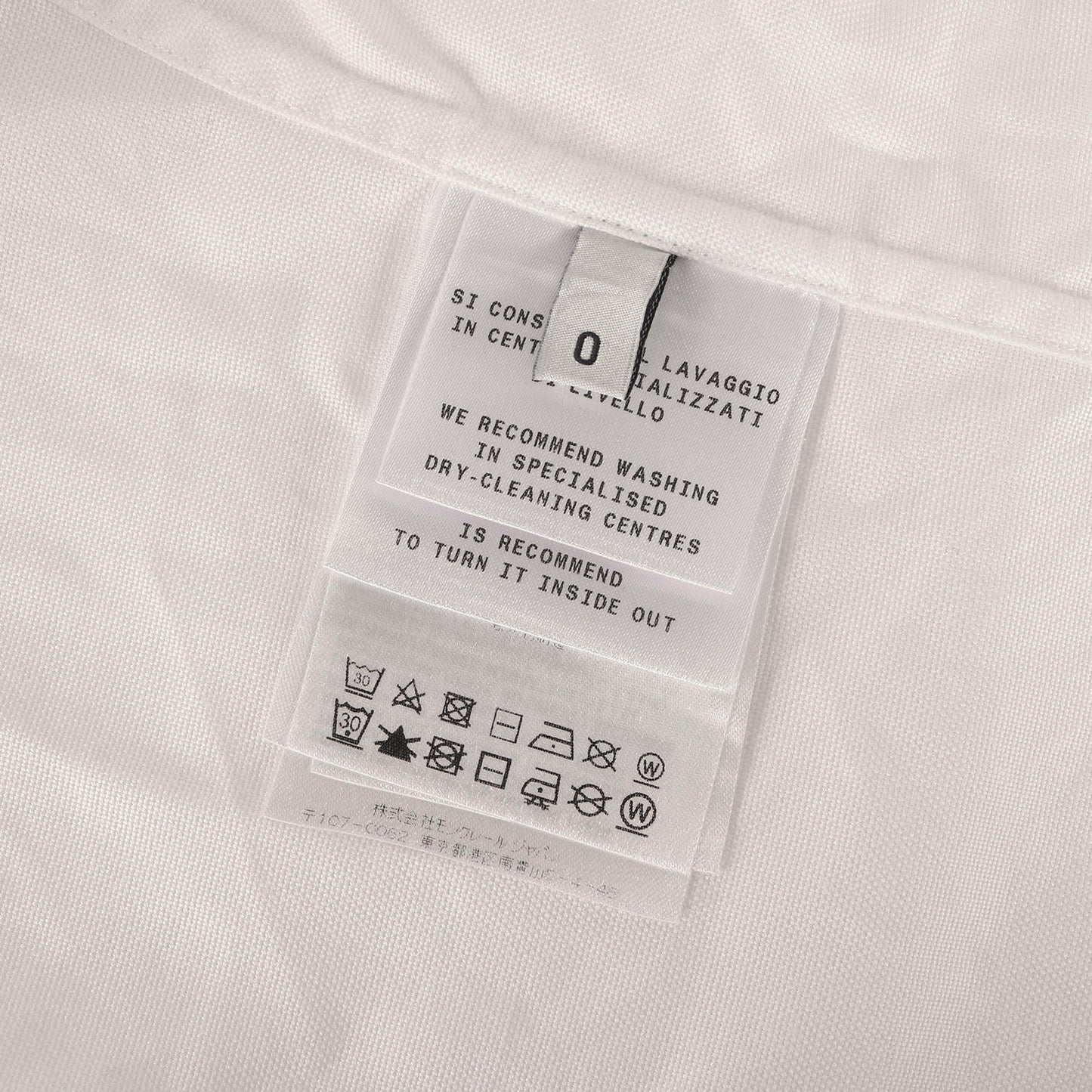 ロゴパッチ付き オックスフォード BD スナップボタン シャツ (CAMICIA)
