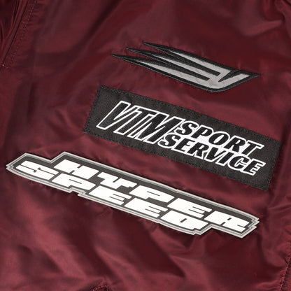 ×ALPHA フルデコ オーバーサイズ レーシング ボンバー ジャケット (RACING BOMBER JACKET / MA-1)