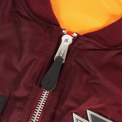 ×ALPHA フルデコ オーバーサイズ レーシング ボンバー ジャケット (RACING BOMBER JACKET / MA-1)