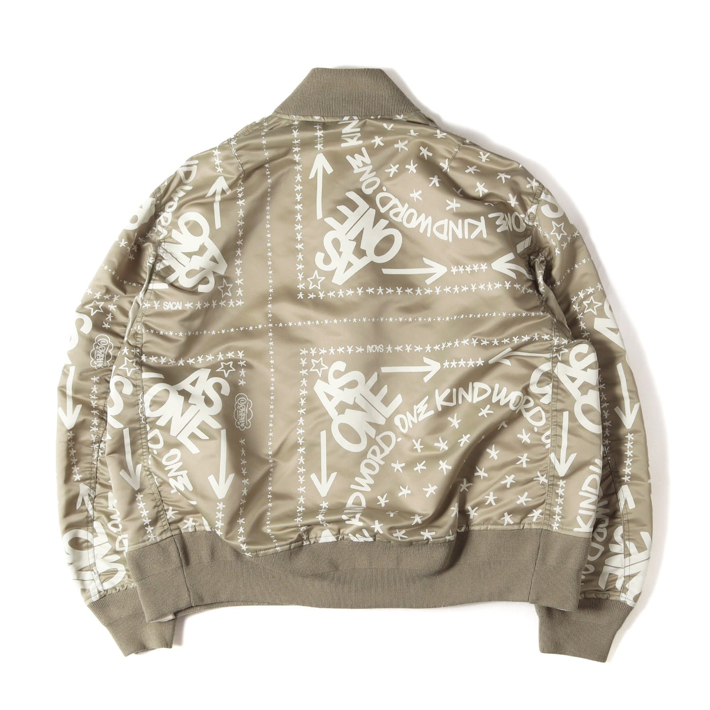×ERIC HAZE バンダナモノグラム ナイロン ボンバー ジャケット (Bandana Print Blouson)