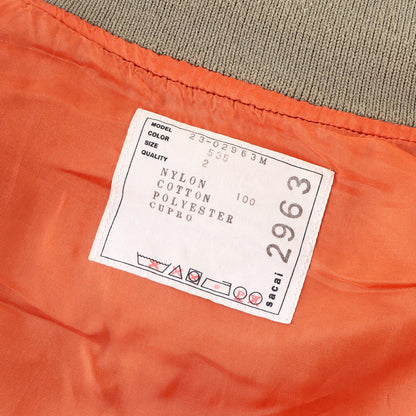 ×ERIC HAZE バンダナモノグラム ナイロン ボンバー ジャケット (Bandana Print Blouson)