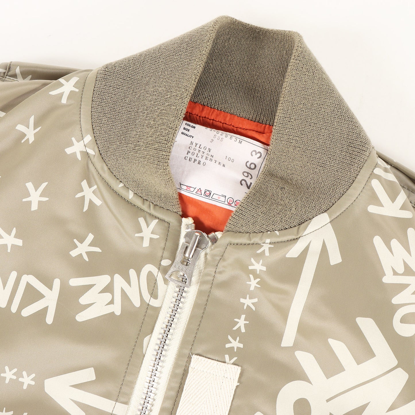 ×ERIC HAZE バンダナモノグラム ナイロン ボンバー ジャケット (Bandana Print Blouson)