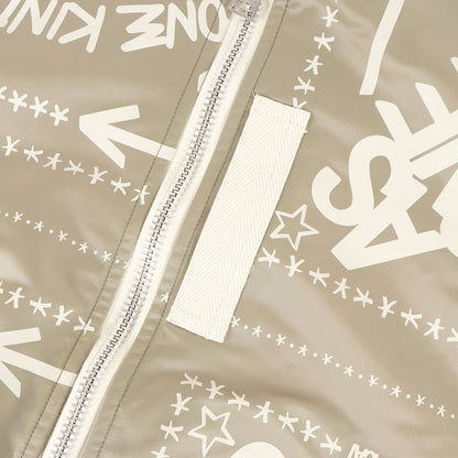 ×ERIC HAZE バンダナモノグラム ナイロン ボンバー ジャケット (Bandana Print Blouson)