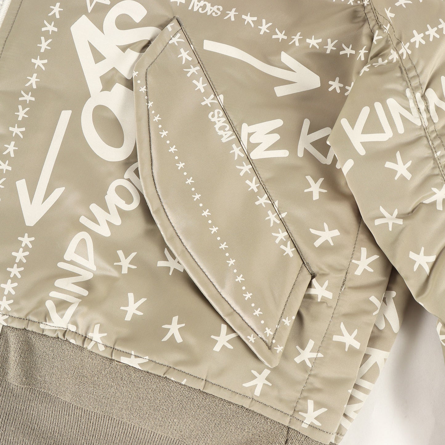 ×ERIC HAZE バンダナモノグラム ナイロン ボンバー ジャケット (Bandana Print Blouson)