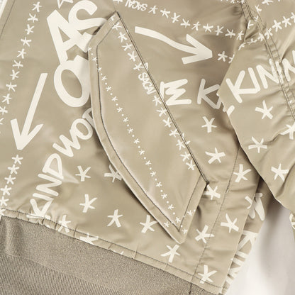 ×ERIC HAZE バンダナモノグラム ナイロン ボンバー ジャケット (Bandana Print Blouson)