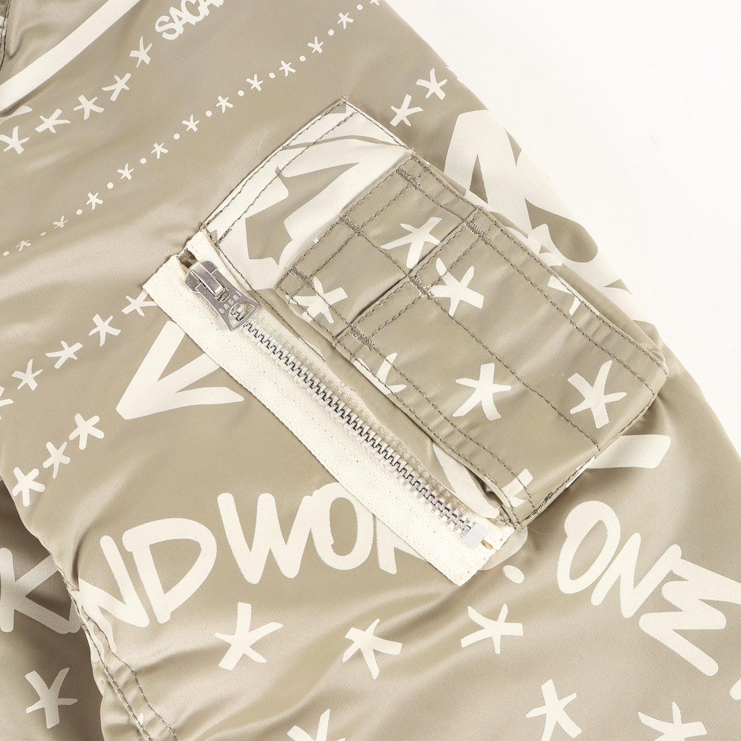 ×ERIC HAZE バンダナモノグラム ナイロン ボンバー ジャケット (Bandana Print Blouson)