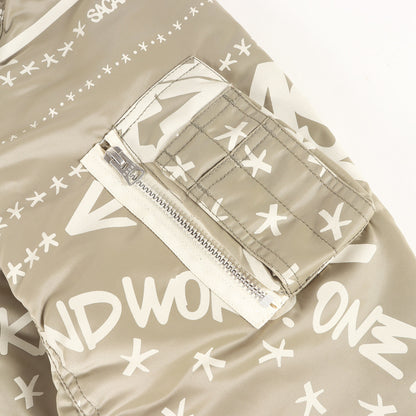 ×ERIC HAZE バンダナモノグラム ナイロン ボンバー ジャケット (Bandana Print Blouson)